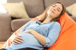 نوم الحامل المريح و الارق